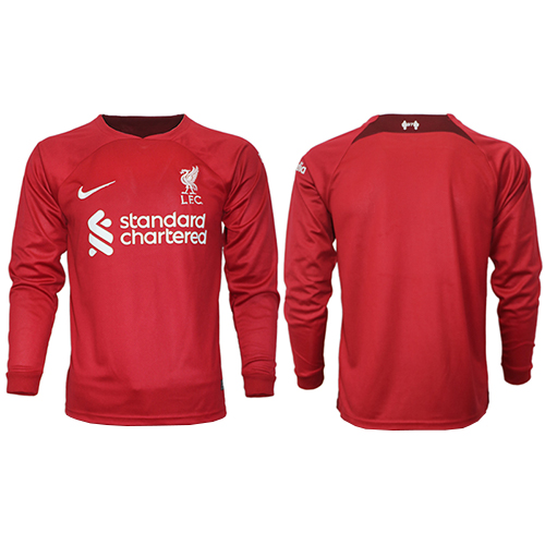 Liverpool Hjemmedrakt 2022-23 Langermet Liverpool Hjemmedrakt 2022-23 Langermet